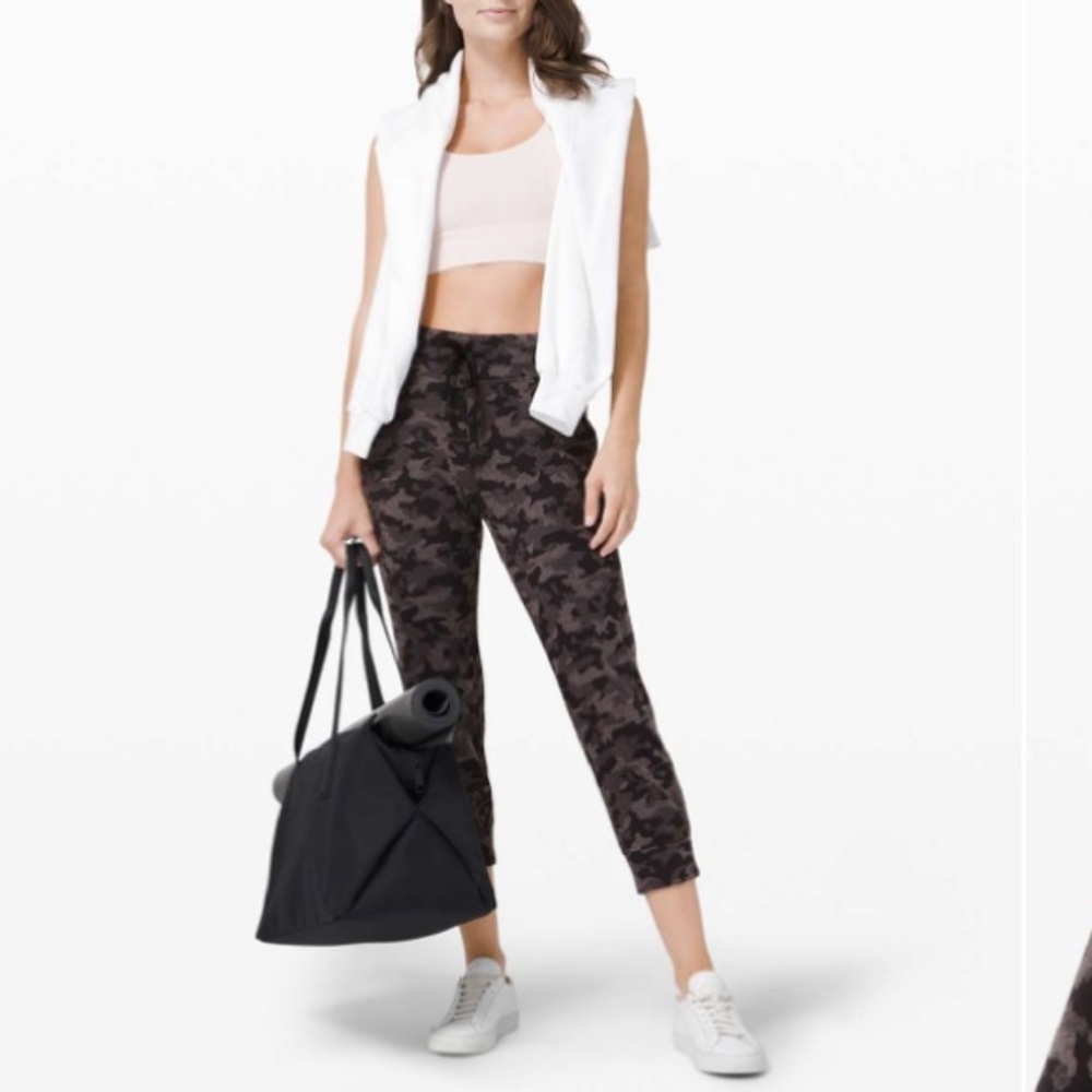 Lululemon Ready to Rulu Jogger Heritage Camo Jacquard Black Lunar Rock 16935